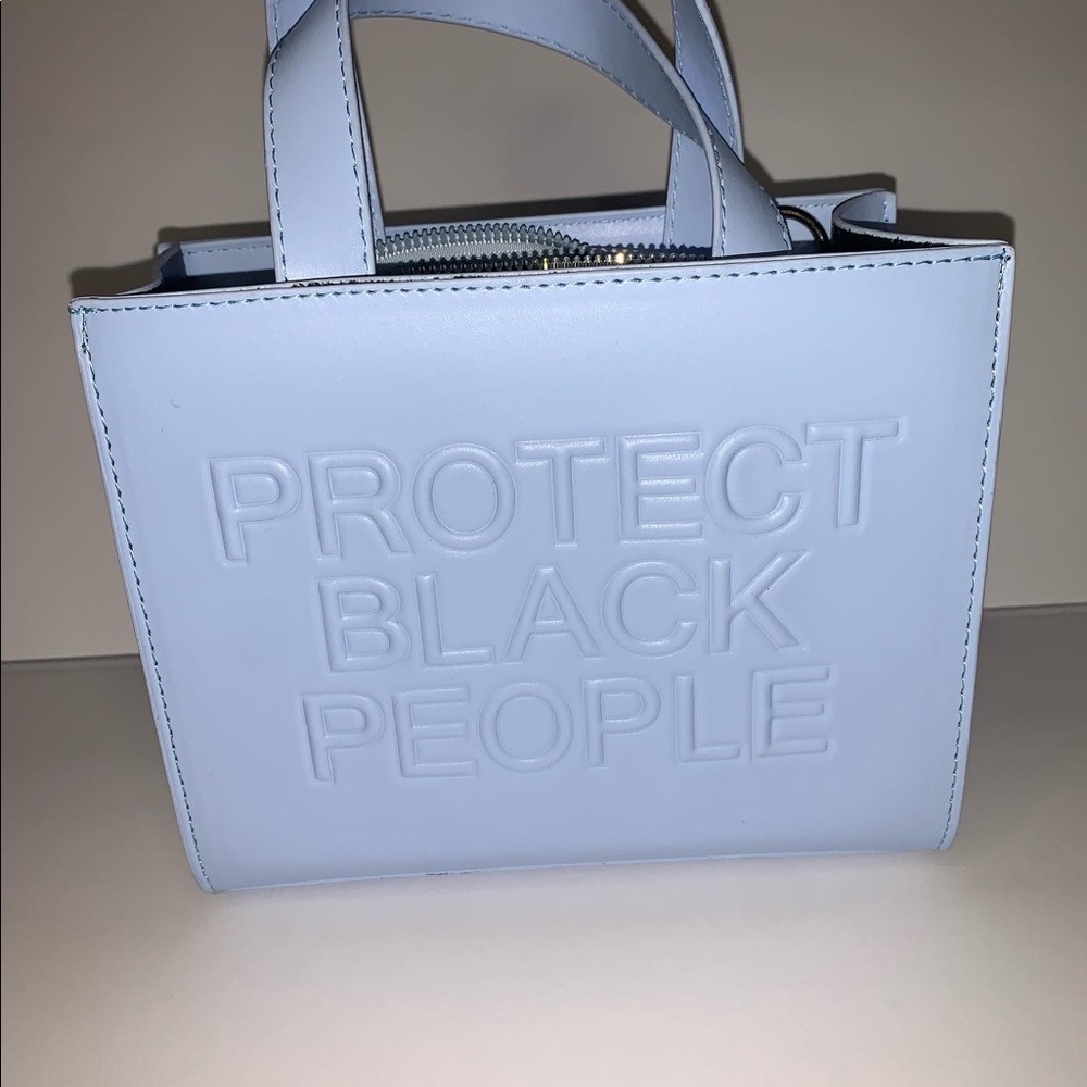 Blue crossbody